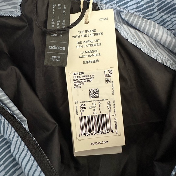 Adidas terrex trail running wind jacket, xs - Picture 8 of 12